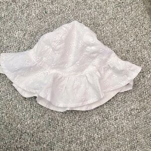 Osh Kosh White Summer Hat